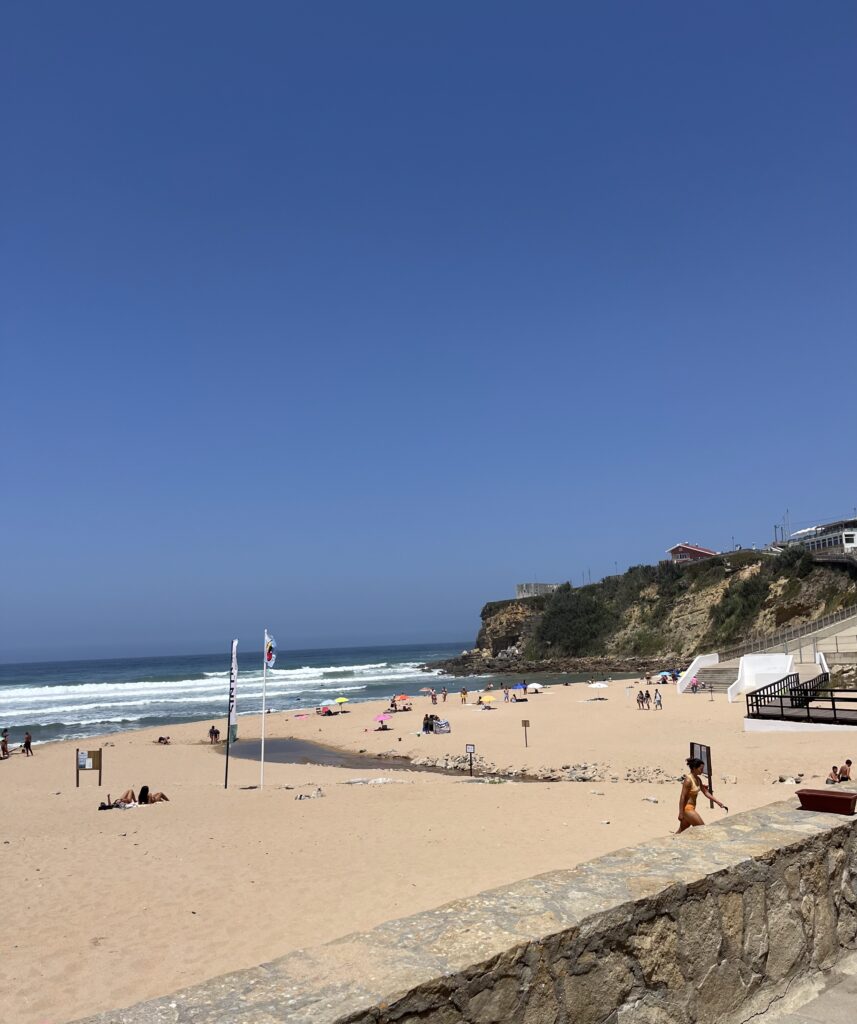 Piscine naturelle praia da Adraga de Sintra