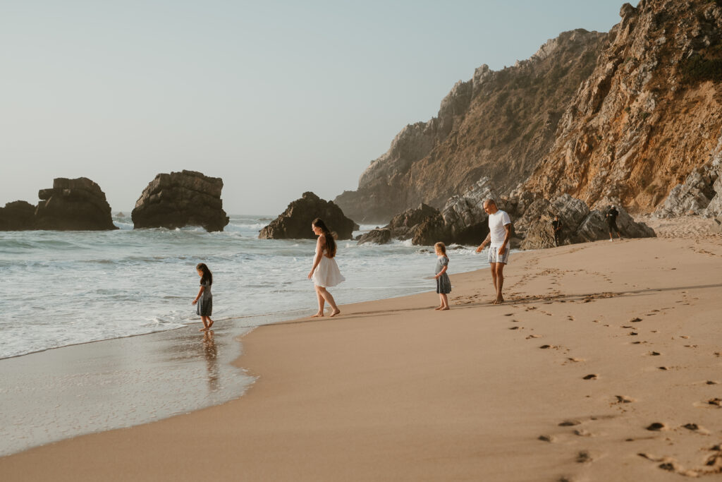 Shooting photo praia da Adagra à Sintra