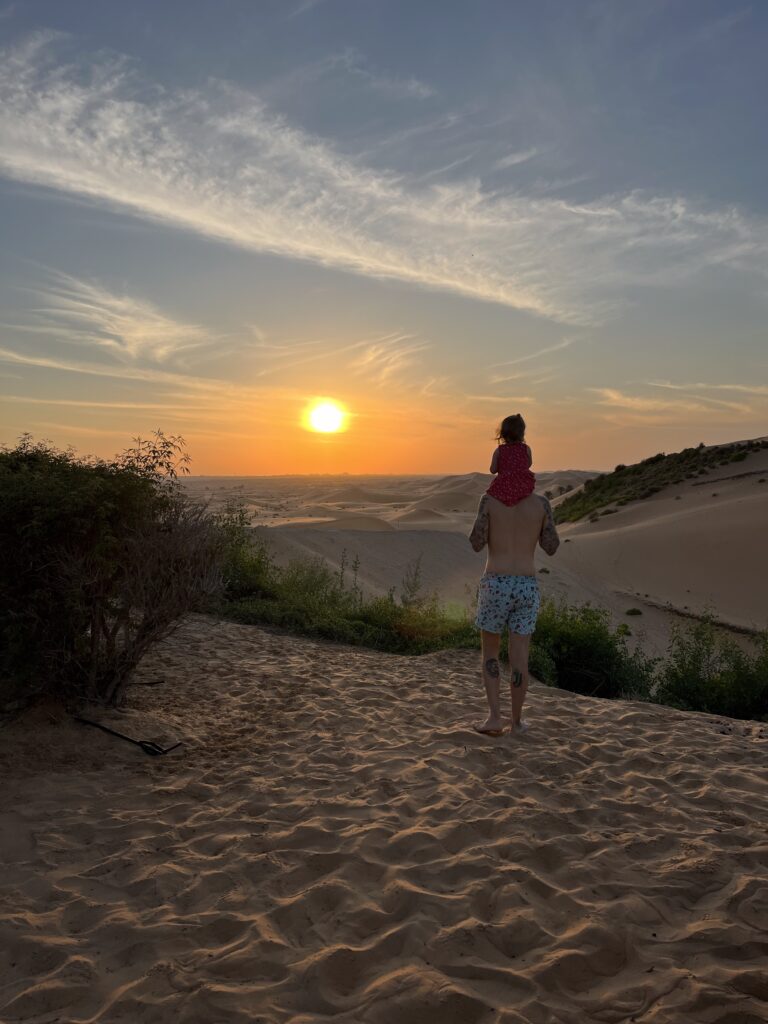 Coucher du soleil Telal Ail Ain Resort
